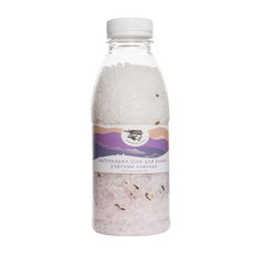 Натуральна сіль для ванни з квітами "Лаванди"