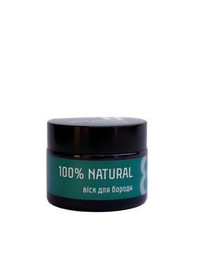 №8 GREEN Віск для бороди 100% NATURAL