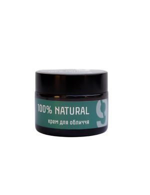 №9 GREEN Крем для обличчя 100% NATURAL